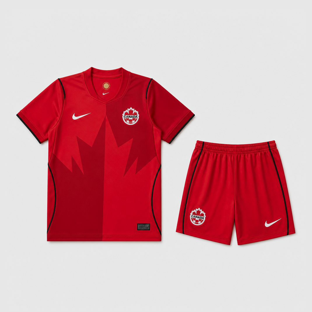 Home 26/27 Kids Shirt Kit