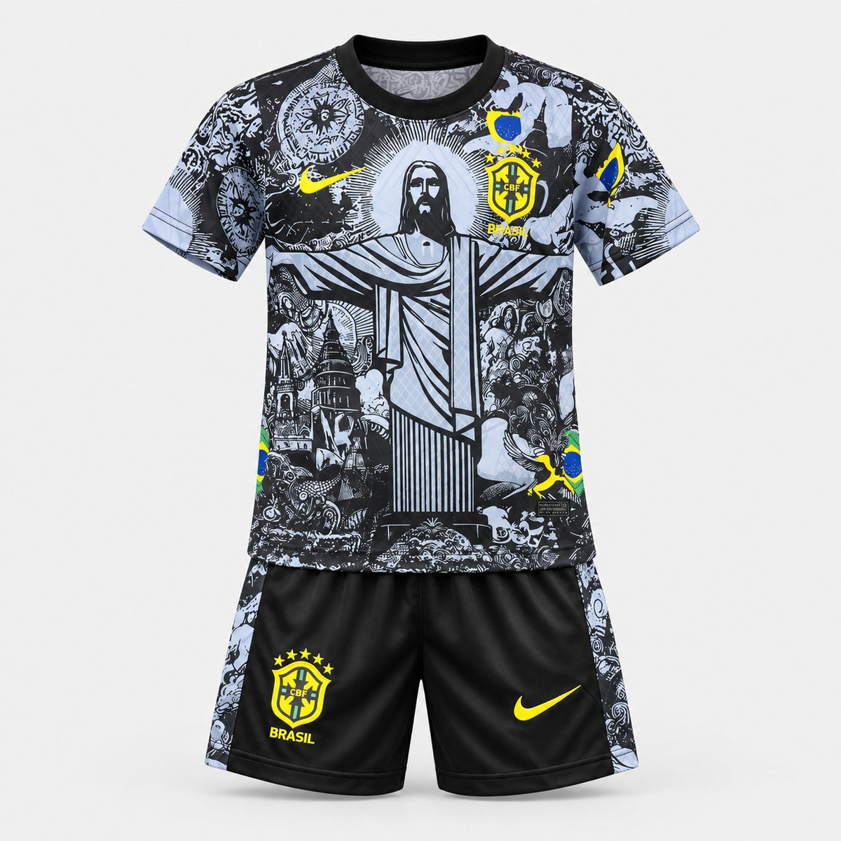 Special Edition Cristo Redentor Special Edition 24/25 Kids Shirt Kit · Design 2