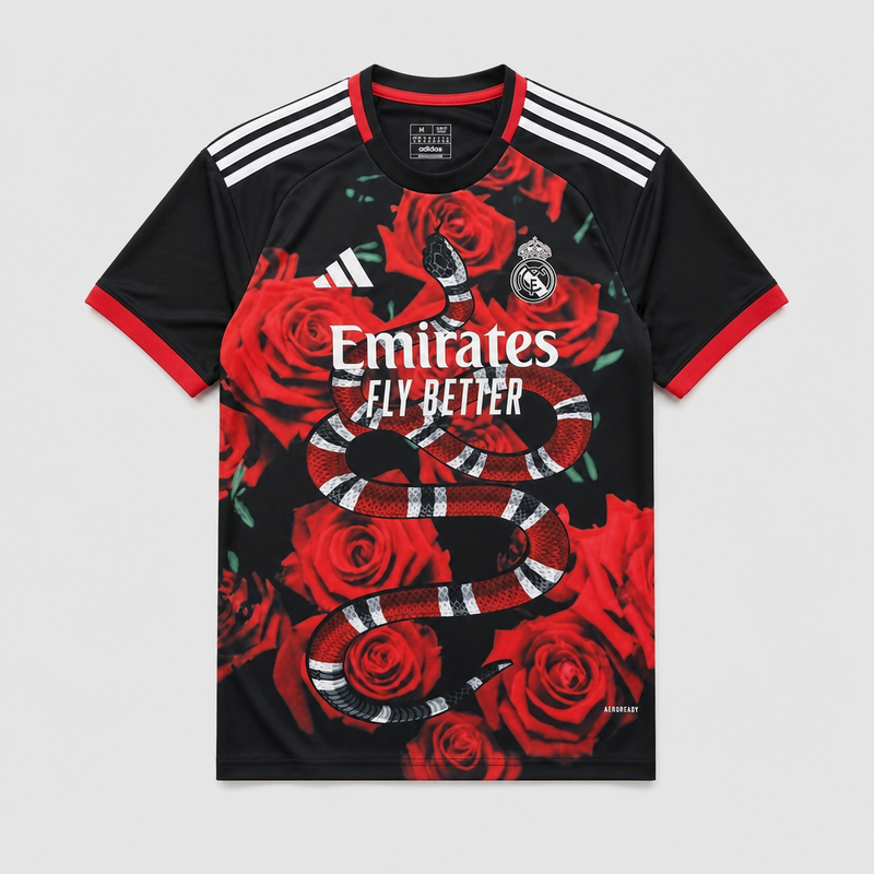 Special Edition Snake Roses Red Special Edition 26/27 Men's Shirt